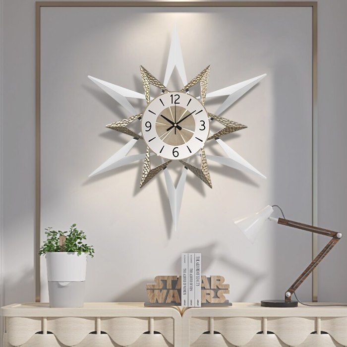Northern Star Metal Wall Clock