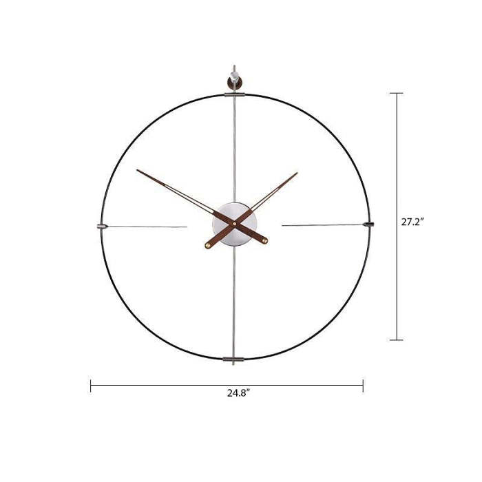 Spanish Minimalist Wall Clock