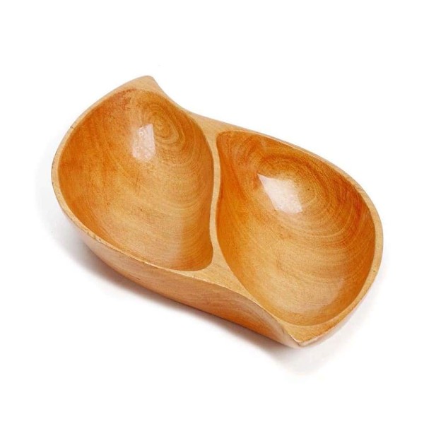 African Red Acajou Wood Tray