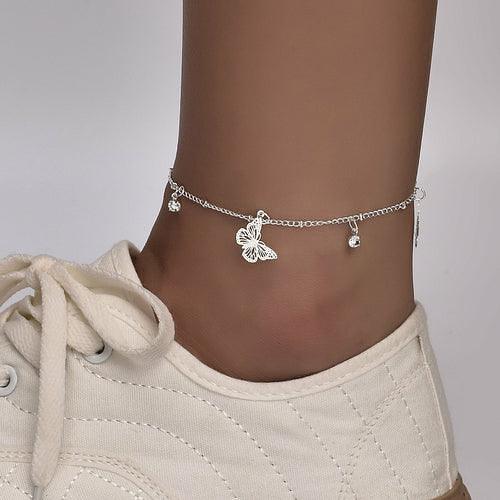 Boho Star Charm Anklet For Women Gold/Silver