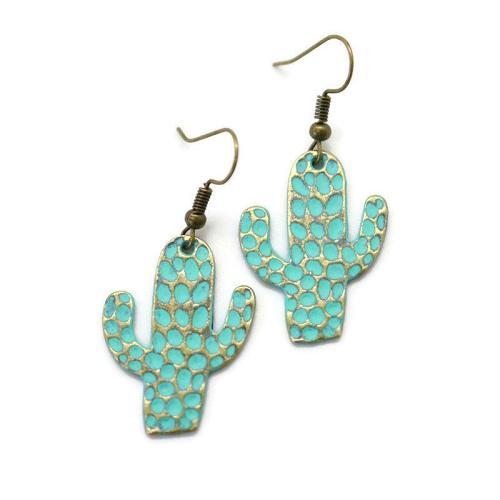 Cactus Horizon Earrings
