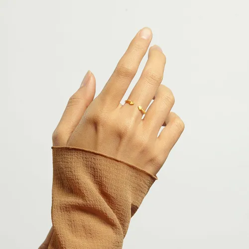 Dainty Open Ring Arrow Ring Stackable Ring