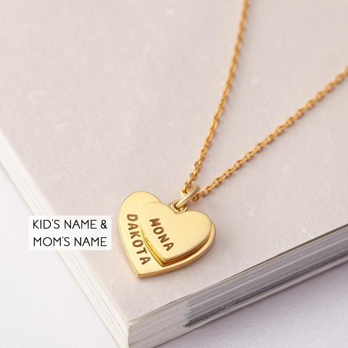 New Mom Gift, Mom Daughter Gifts, Personalized Mother Necklace