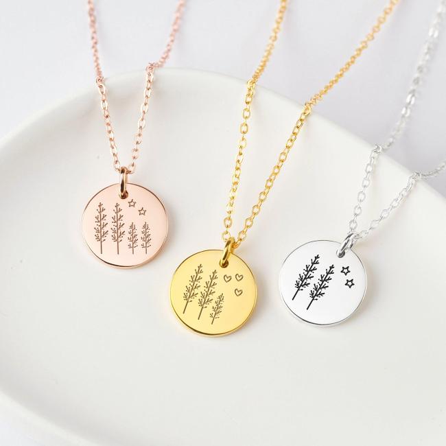 Miscarriage Necklace, Personalized Miscarry Gift, Memorial Necklace