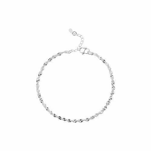 Solid Line Anklet Dainty Anklet Twisted Anklet Stylish Anklet