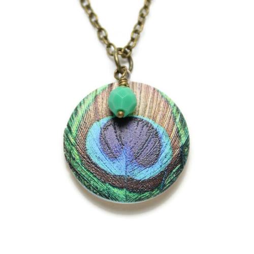 Peacock Eye Locket