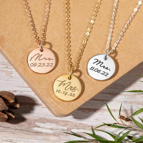 Mrs. Necklace, Gift for Bride to be, Bridal Shower Gift, Bride Jewelry