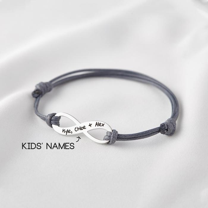 Mother Bracelet, Kid Names Bracelet, Mothers Day Gift From Kids