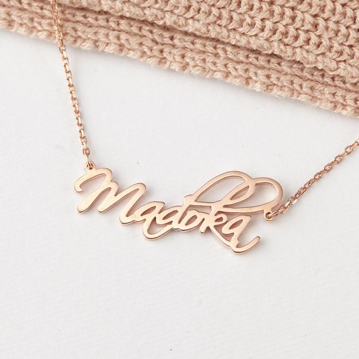 Nameplate Necklace, Teen Girl Necklace, Birthday Gift For Her