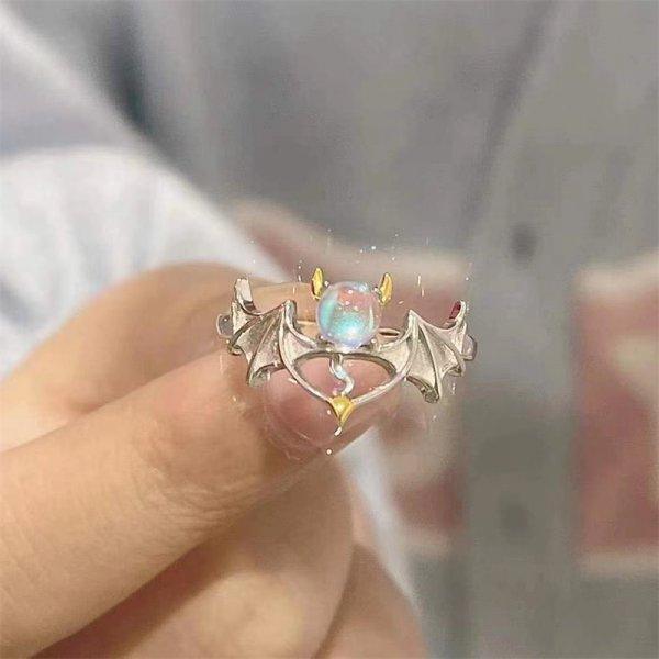 Vintage Daisy Flower Rings For Women Korean Style Adjustable Opening Finger Ring Bride Wedding Engagement Statement Jewelry Gif