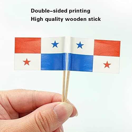 Australia Flag Australian Small Toothpick Mini Cupcake Flags Decorations (100 pcs)