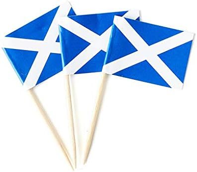 Australia Flag Australian Small Toothpick Mini Cupcake Flags Decorations (100 pcs)