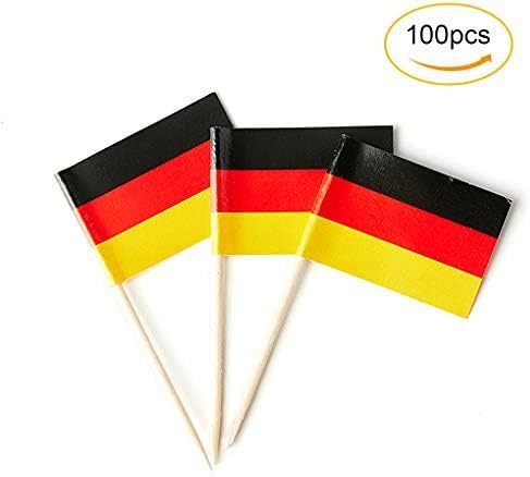 Australia Flag Australian Small Toothpick Mini Cupcake Flags Decorations (100 pcs)