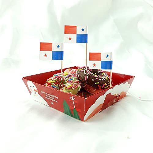 Australia Flag Australian Small Toothpick Mini Cupcake Flags Decorations (100 pcs)