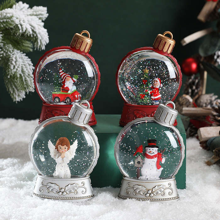 Magical Christmas Snow Globe