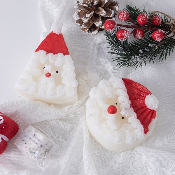 Santa Claus Decorative Cake Candle
