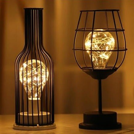 Wire Design Table Lamp