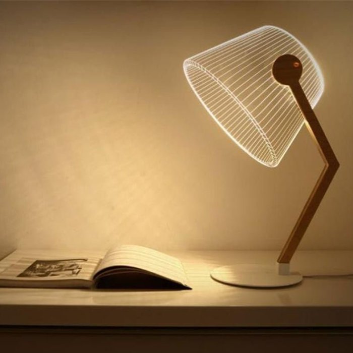Creative Vector Skeleton Lamp