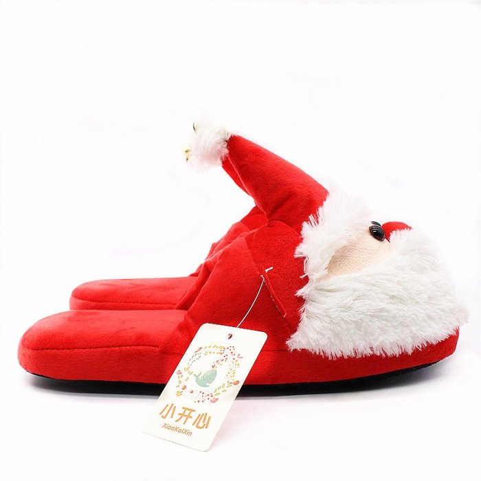Santa Claus Cotton Shoes Slippers for Christmas and Winter