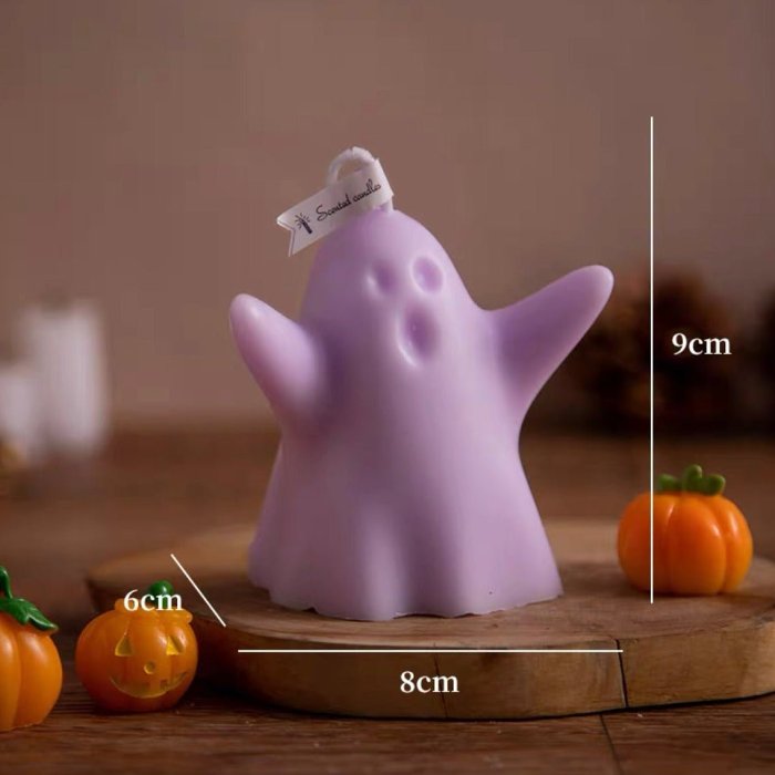 Cute Cartoon Ghost Aroma Candle