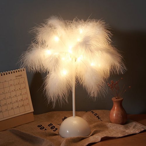 Feather Desk Lamp