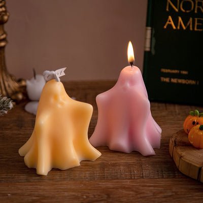 Cute Cartoon Ghost Aroma Candle