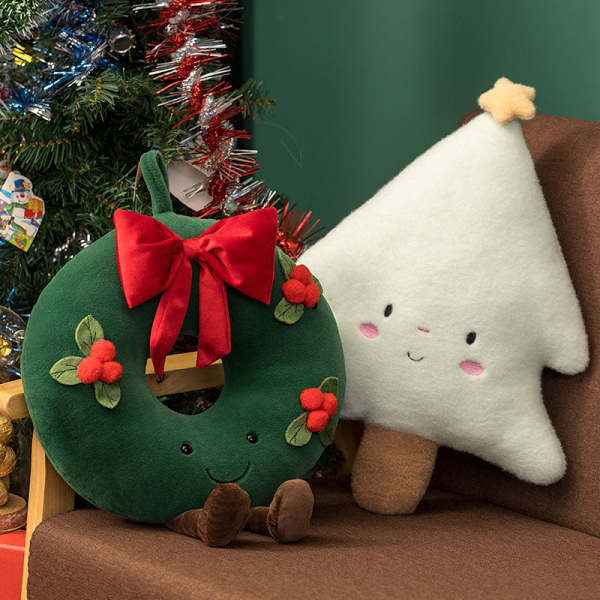 Gingerbread House Christmas Huggable Plushie