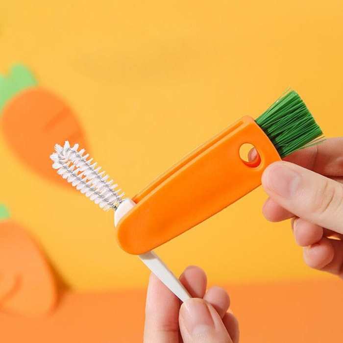 Carrot Cup Lid Cleaning Brush