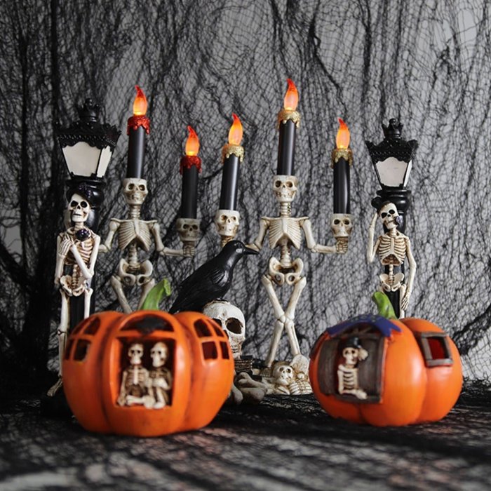 Skeletons' Pumpkin Hideout