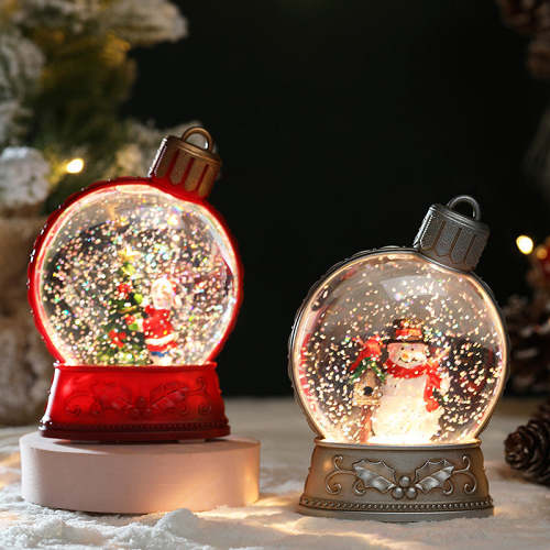 Magical Christmas Snow Globe