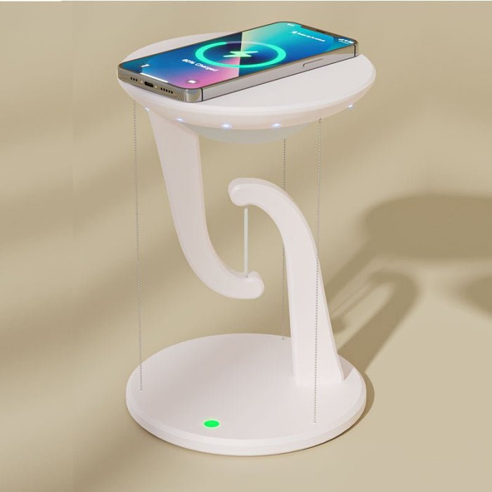 Hook Suspension Design Smart Wireless Phone Charger Lamp