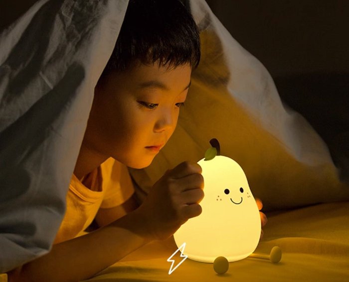 Cute Pear Night Light Lamp