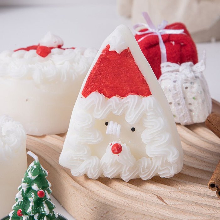 Santa Claus Decorative Cake Candle