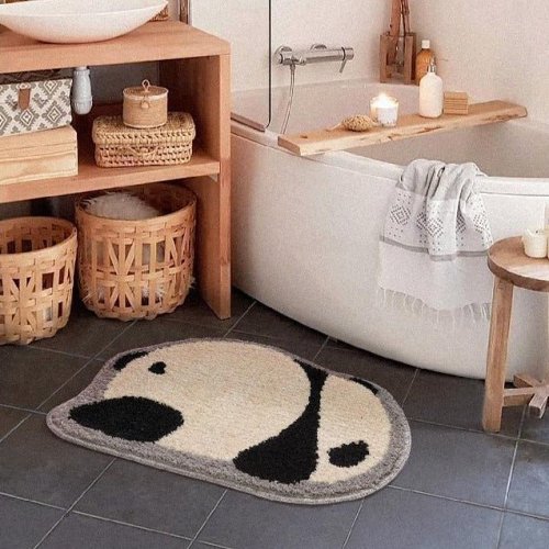 Lazy Panda Rug