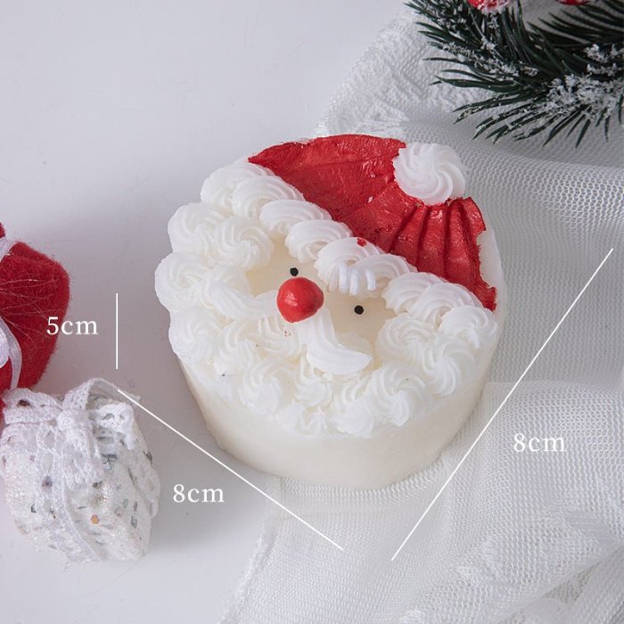 Santa Claus Decorative Cake Candle