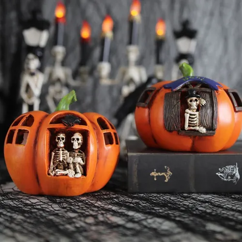 Skeletons' Pumpkin Hideout