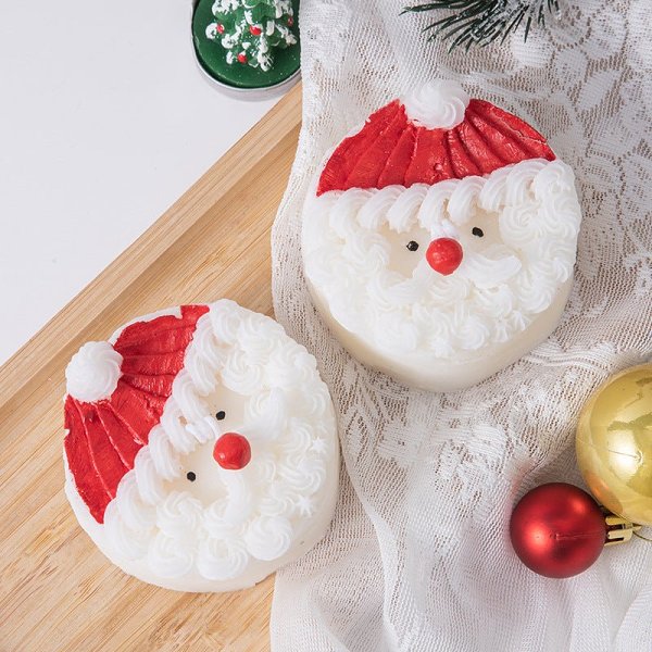 Santa Claus Decorative Cake Candle
