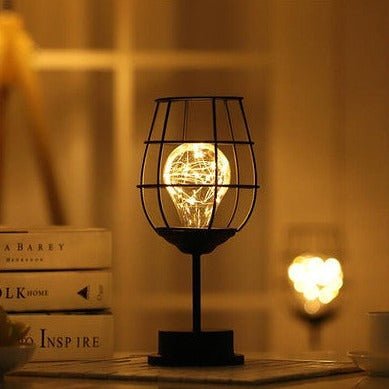 Wire Design Table Lamp