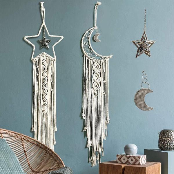 Moon & Star Dream Catchers