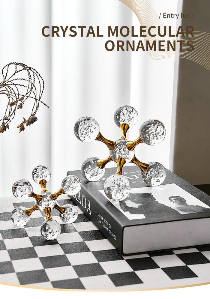 Luxury Crystal Balls Decorative Figurine