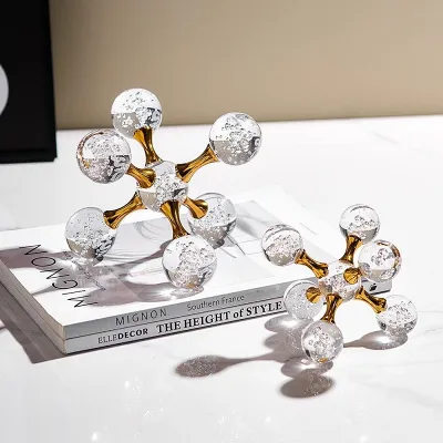 Luxury Crystal Balls Decorative Figurine