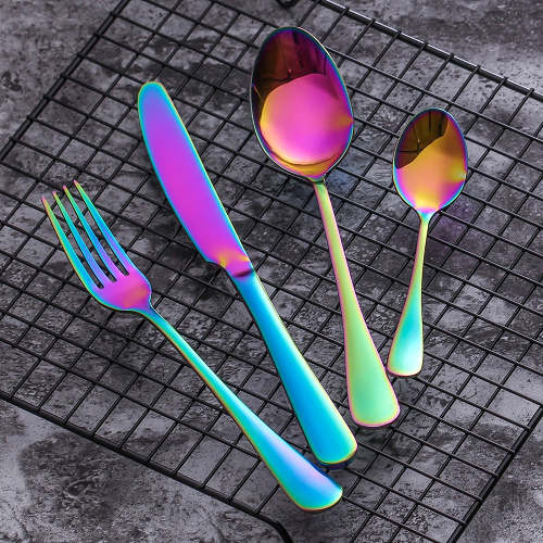 Irised Cutlery Set