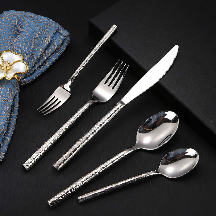 Elle Silver Luxury Cutlery Set