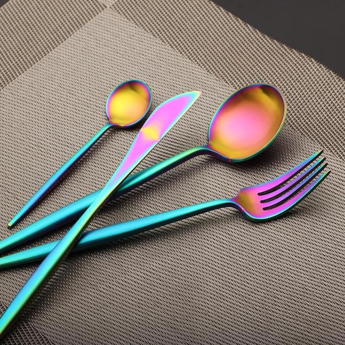 Arya  Iridescent Cutlery Set