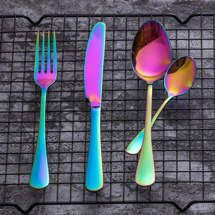Irised Cutlery Set