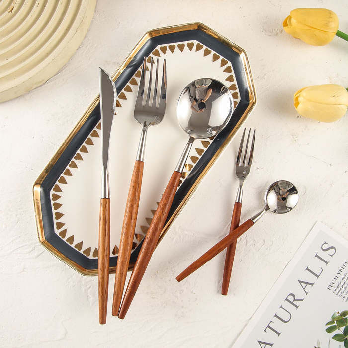 Dalbergia Rosewood Luxury Cutlery Set