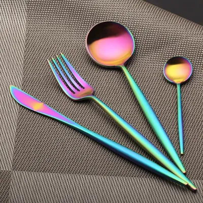 Arya  Iridescent Cutlery Set