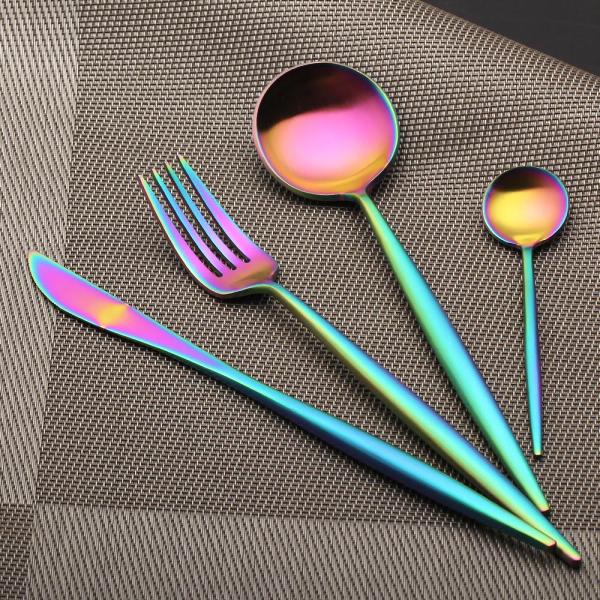 Arya  Iridescent Cutlery Set