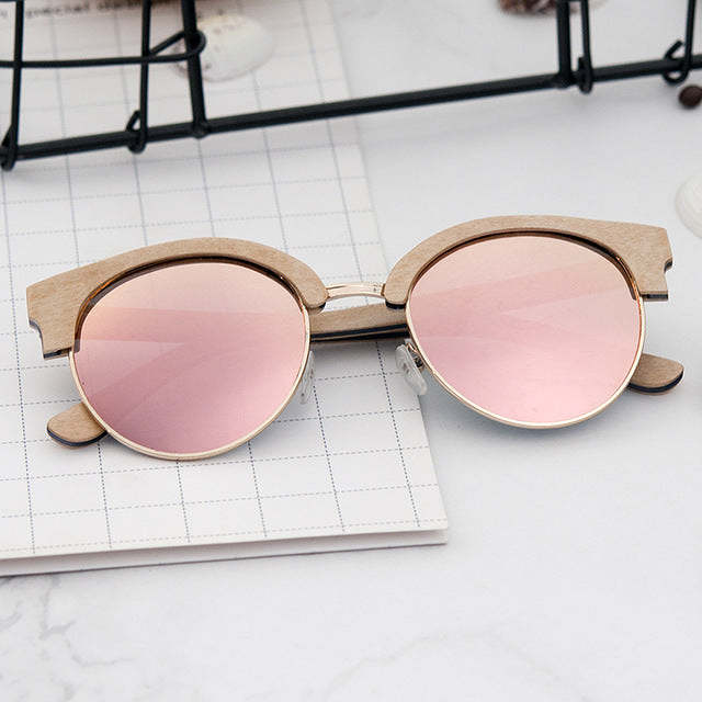 Ladies Semi Rimless Sunglasses