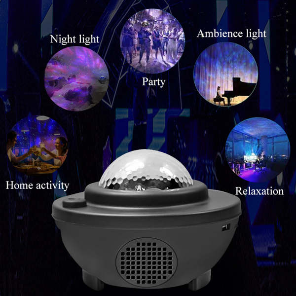 Galaxy Light Projector with Speaker